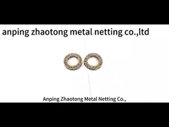 2.5CM rouleaux de treillis en acier inoxydable pour écrans