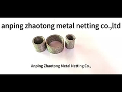 Faisceau de fil en acier inoxydable tricoté 762 mm 0,23 mm Filtre de faisceau