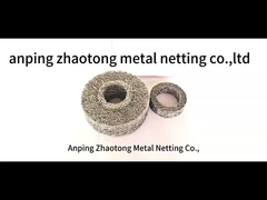 Filtre à mailles tricotées en titane de 1 mm épaisseur de 0,18 mm couleur personnalisée