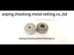 Tissu à mailles tricotées 4*5 mm mesh trou de gaz liquide AISI 301 pour démister