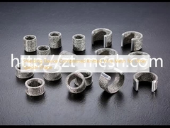 Dispositif de blindage de filets de fil tricoté comprimé pour autres formes spéciales