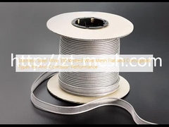 Fil d'acier inoxydable 310 filet de fil tricoté types plats et ondulés pour des performances anticorrosion