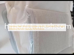 Fil d'acier inoxydable 310 filet de fil tissé en cuivre pour une performance de capture de particules très efficace