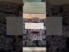 Boule de nettoyage industrielle d'acier inoxydable de force de 4*2mm pour les taches dures