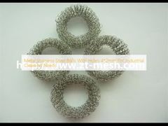 Billes d'acier inoxydable en métal avec des trous 4*2mm pour les besoins de nettoyage industriel