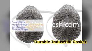 Joint en treillis métallique tricoté : solution d'étanchéité industrielle