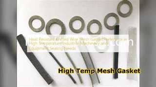 Heat Resistant Knitted Wire Mesh Gasket