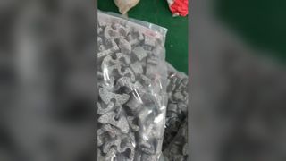 Filtre à mailles tricoté en acier inoxydable
