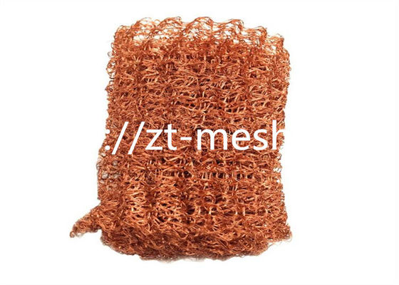 Maille métallique Flexible tricotée Durable d'acier inoxydable de grillage de la largeur 5-50cm pour la séparation de Filtration
