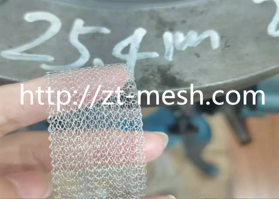 Weave Style Knitting Mesh Knitted Wire Mesh for Woven Technique and Stainless Steel Wire