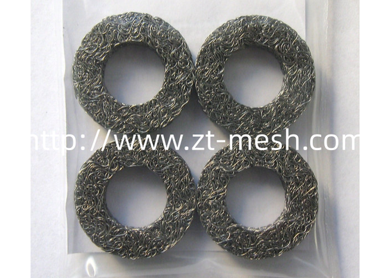 Joint d'échappement en maille tricotée en acier inoxydable, rondelle de grillage compressée Od20 * 10*5mm pour voiture