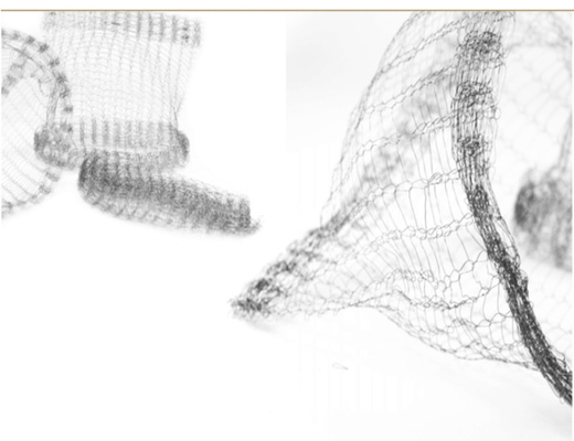 Fil tricoté par SS304 Mesh Planting Basket 0.05-0.48mm pour l'arbre/fleur