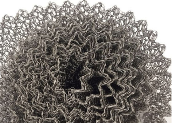 Filtre liquide serti par replis de gaz du grillage 0.20mm- 0.28mm acier inoxydable ondulé/