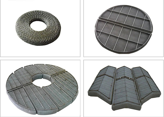 Factory Direct Supply Monel 400 Demister Pad Wire Mesh Demister For Chemical Columns