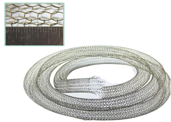 99,9% Mesh Corrugate Roll Stainless Steel tricoté de cuivre pour les usines de jardin protectrices