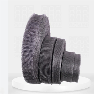 Épaisseur 10 mm Maillage en acier inoxydable tricoté comprimé pour industrie chimique