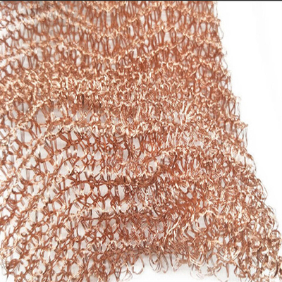 Excellente performance d'étanchéité Garniture de treillis métallique à tricots Largeur de 1-2000 mm Diamètre du fil 0,05-0,5 mm Longueur 1-1000 mm