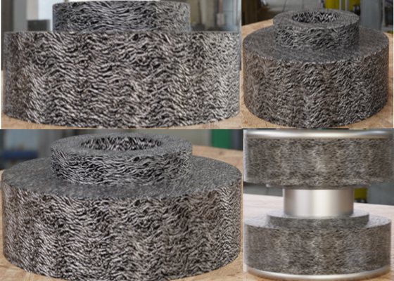 18*11.5*10mm filetage tricoté haute précision capacités de filtration fine Sus 316 acier inoxydable