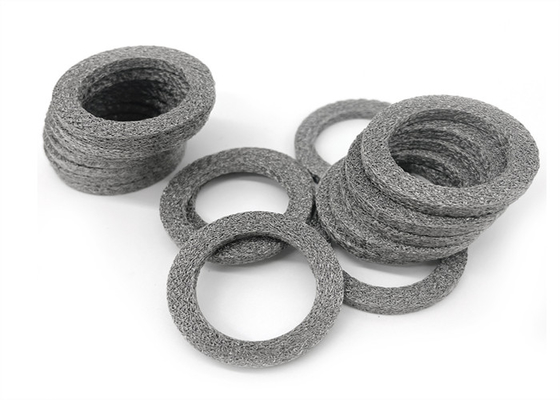 10-200 mm Dia Comprimé Tissu tissé en fil de fer Tricoté pour les applications de filtration lourde