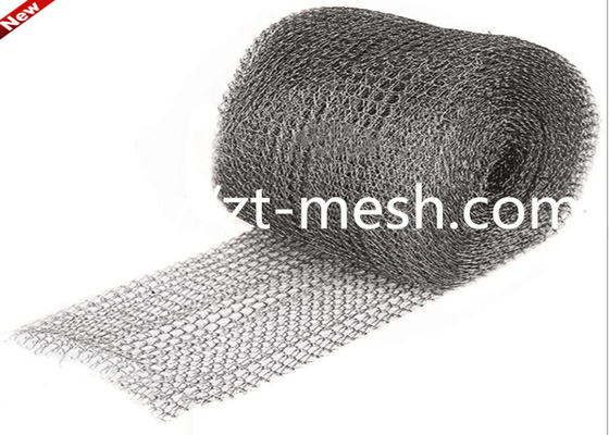 Maillage de fil de tricot en cuivre résistant à la corrosion, de type plat, ondulé pour une longue durée de vie
