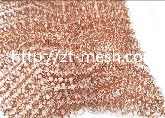 Fil d'acier inoxydable 310 filet de fil tricoté types ondulés plats pour des performances anti-corrosion