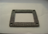 OEM carré de l'acier inoxydable 2x3mm d'amortisseurs de coussin en métal de 0.08-0.55mm pour le filtre