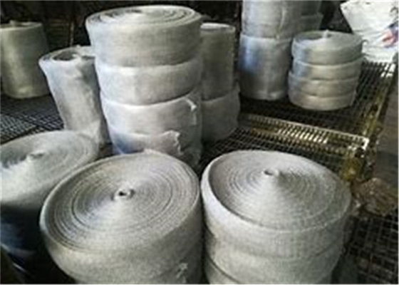 trou irrégulier de Mesh Tape SS304 de fil tricoté par 25cm de 15cm 20cm