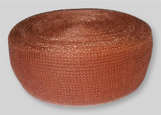 La largeur 500mm a tricoté le filtre de cuivre de la résistance de la rouille de la maille 0.28mm 99%
