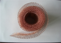 OEM tricoté de cuivre ondulé/serti par replis du grillage 0.18mm pour le filtre