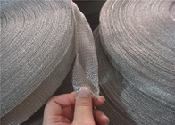 Le fil simple d'OEM a tricoté la largeur de Mesh Fabric Stainless Steel 0.23mm 25mm pour la filtration