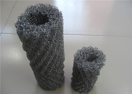 Filtre liquide galvanisé de gaz de Mesh Pad Demister Cylindrical φ200mm de fil