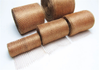 Fil tricoté de cuivre Dia Herringbone Surface de la largeur 0.18mm du grillage 40cm 50cm