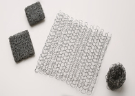 La forme carrée a comprimé le fil tricoté Mesh Filter de l'acier inoxydable 316 du grillage 80mm