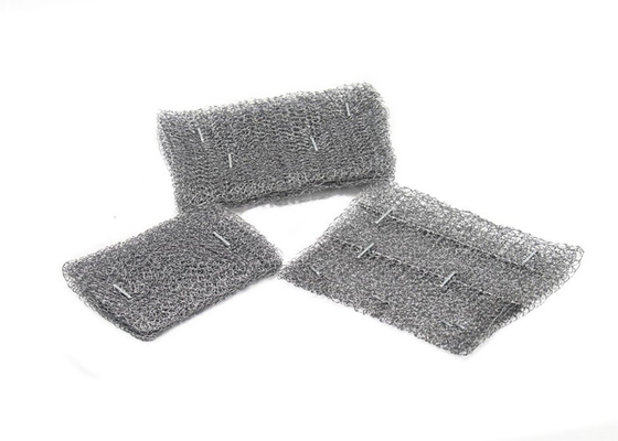 OEM tricoté de diamètre d'acier inoxydable Mesh Fabric 0.20mm pour le nettoyage