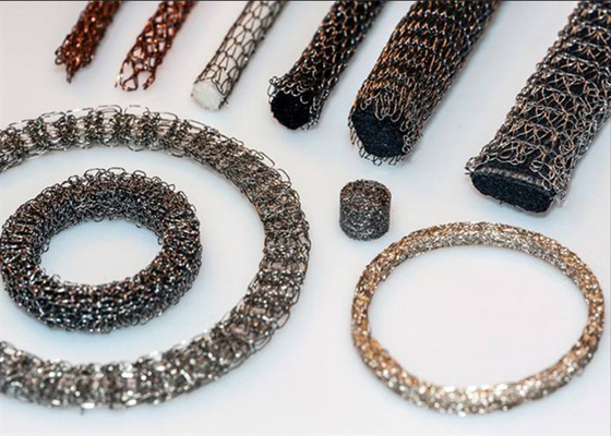 Filtrage avec argent et cuivre blanc filet de fil tissé de 0,11 mm de diamètre de fil