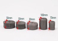 Filtrez le cuivre plaqué tricoté par diamètre de Mesh Single Strand Woven Tin de fil de la largeur 0.2mm de 75mm