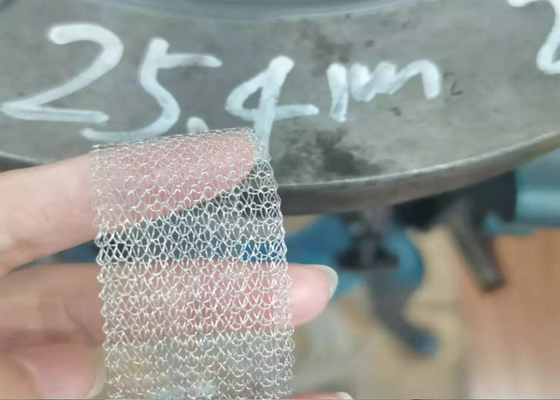 2.5CM rouleaux de treillis en acier inoxydable pour écrans