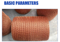 Diamètre 25.4mm Mesh Tin Plated For Rf Shielding tricoté de cuivre et industrie électrique