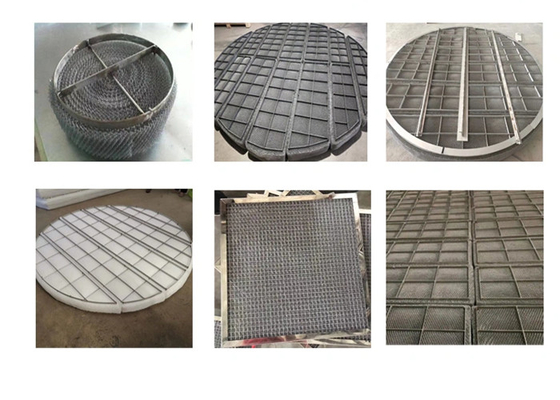 Filtrage à base de fil de trame à tricot comprimé de diamètre 0,08 à 0,5 mm