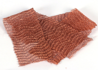 maille de cuivre tricotée par largeur 0.23mm Dia Corrugated Surface de 10 15 20cm