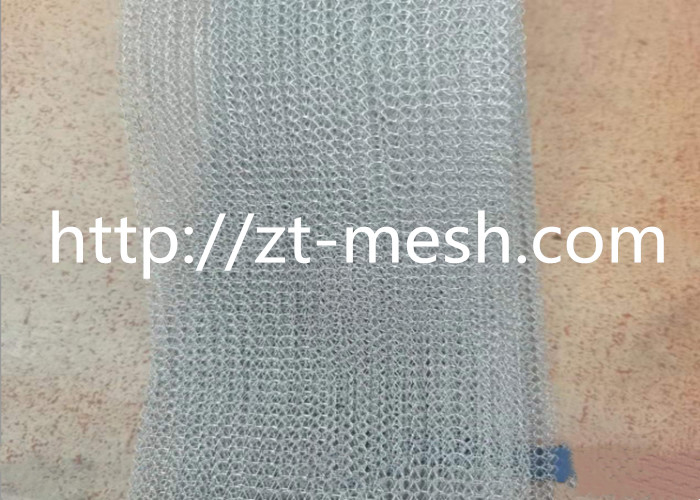 Maillage de fil de tricot en cuivre résistant à la corrosion, de type plat, ondulé pour une longue durée de vie