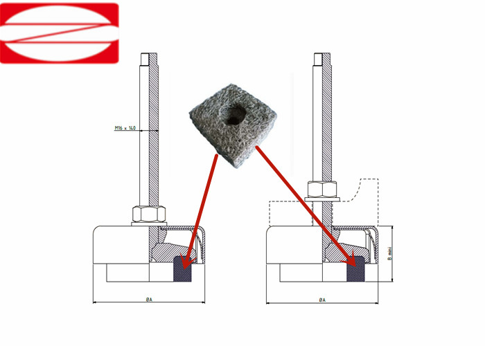 Filtre à mailles tricotées ODM Durable de 0,11 mm de diamètre pour la fiabilité