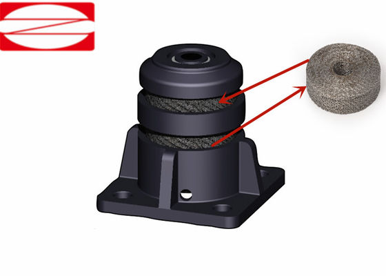 Fonction personnalisée filet de filtre tricoté comprimé pour applications de polissage