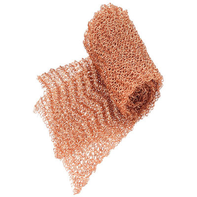 Maillage en cuivre tissé durable, adapté à l'industrie chimique et aux environnements corrosifs, offrant une fiabilité à long terme