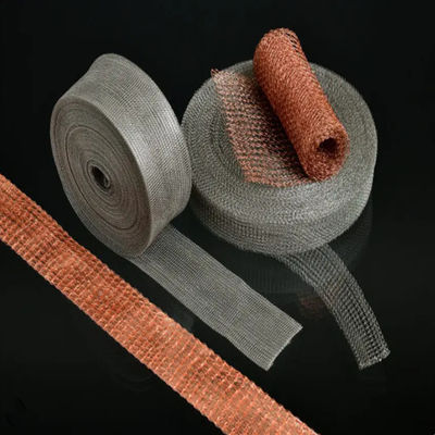 Maillage en cuivre tissé durable, adapté à l'industrie chimique et aux environnements corrosifs, offrant une fiabilité à long terme