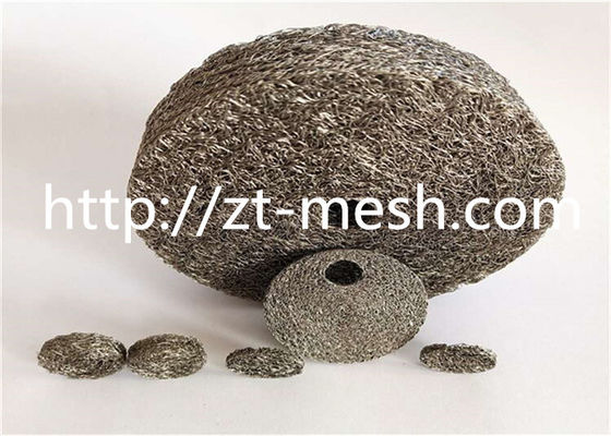 Joint de grillage du diamètre 80*25*10mm de filet tricoté par système d'échappement en métal pour l'OEM de l'industrie automobile