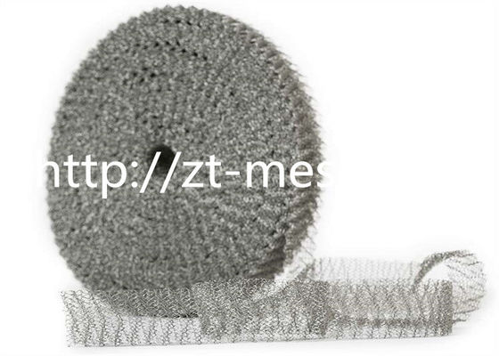Grillage tricoté par acier inoxydable de pleine élasticité Od80*25*20mm pour la séparation par Filtration et les Applications industrielles