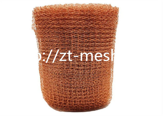 Modèle Knittted du grillage 100-200 d'acier inoxydable avec la bonne pénétrabilité