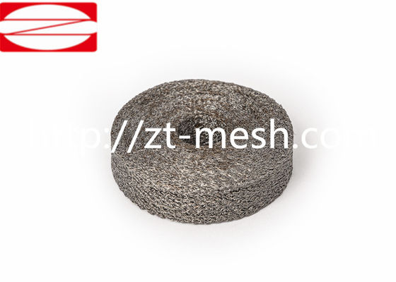 Le grillage tricoté par élasticité élevée anneaux la largeur tricotée 3-500mm de grillage par preuve d'huile pour le filtre industriel