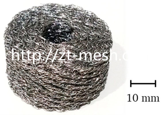 Grillage tricoté dense de haute résistance de 35*41*25.6mm produit à partir de pour l'OEM de filtration de gaz de pétrole et de produits chimiques